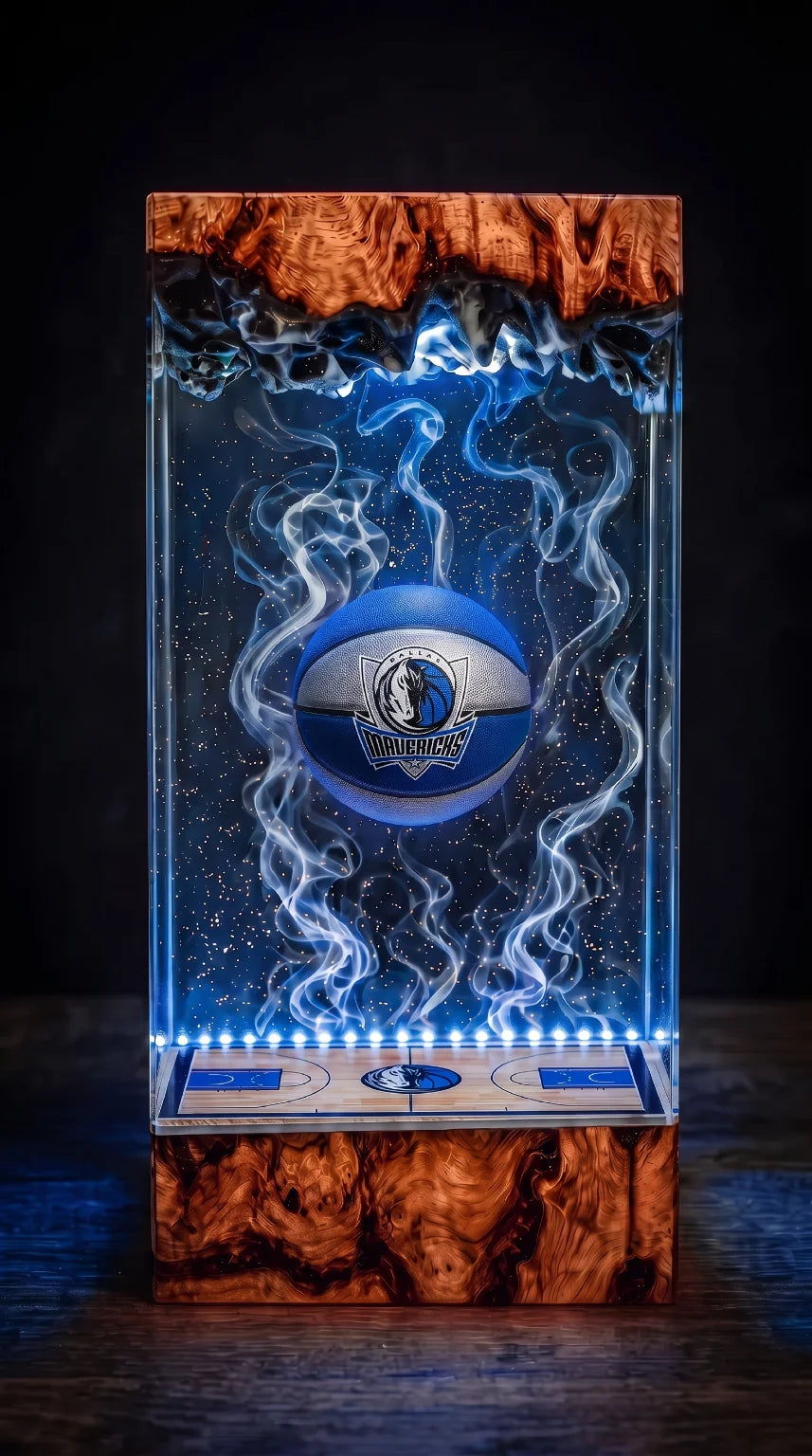 Dallas Mavericks Resin Lamp