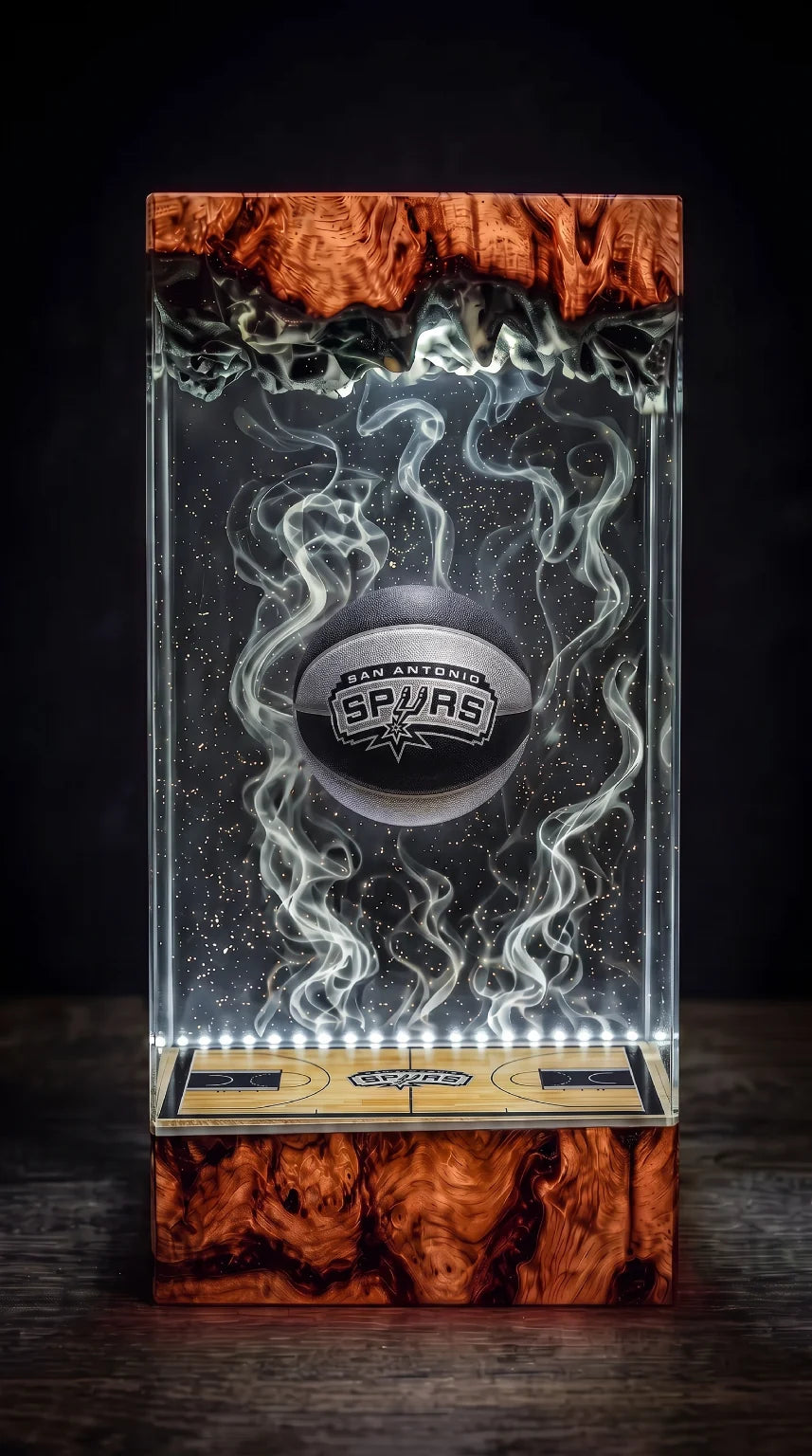 San Antonio Spurs Resin Lamp