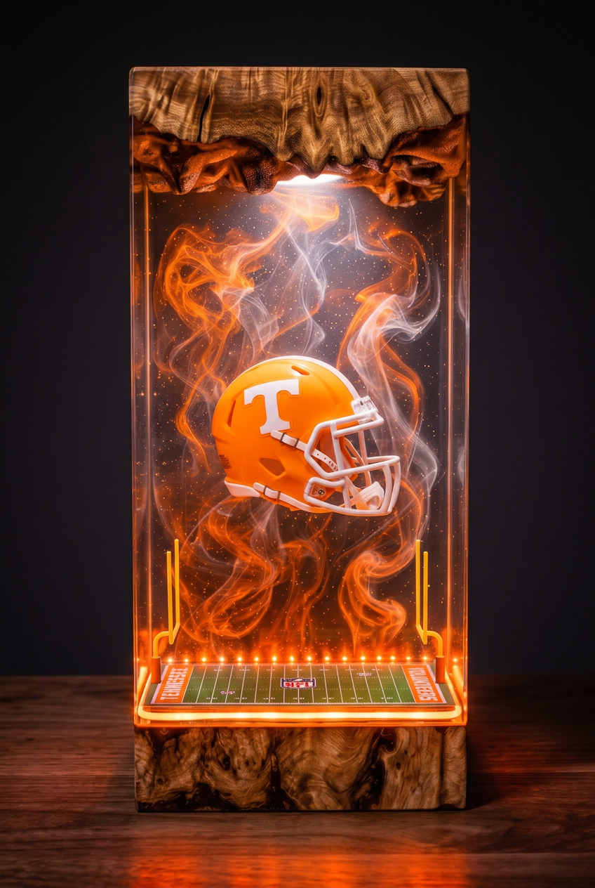 Tennessee Volunteers NCAA Resin Lamp