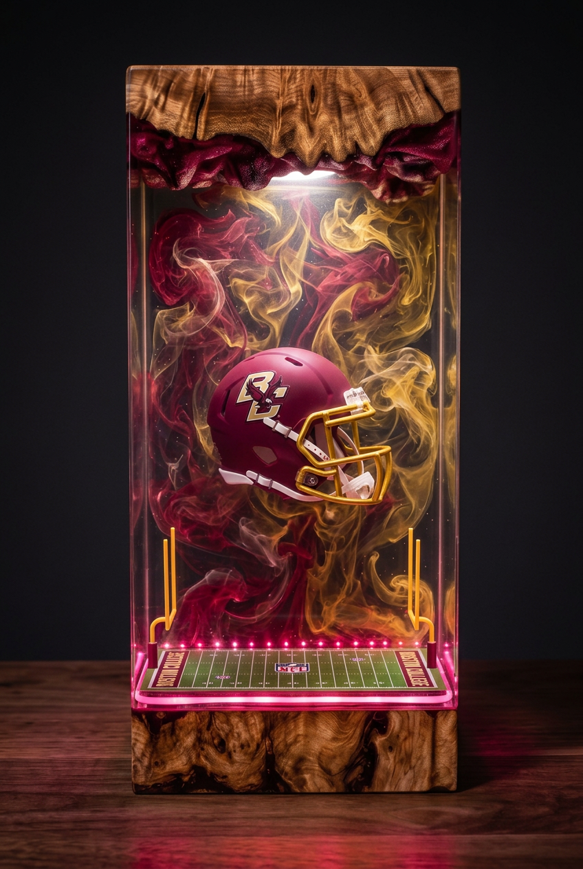Boston College Eagles NCAA Resin Lamp