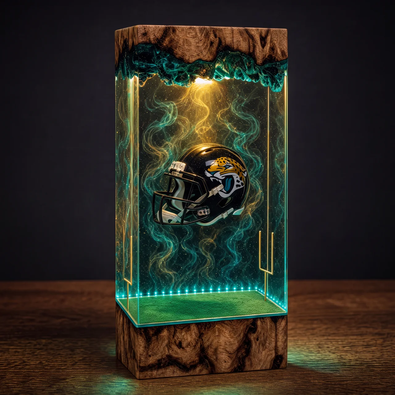 Jacksonville Jaguars NFL Resin Lamp