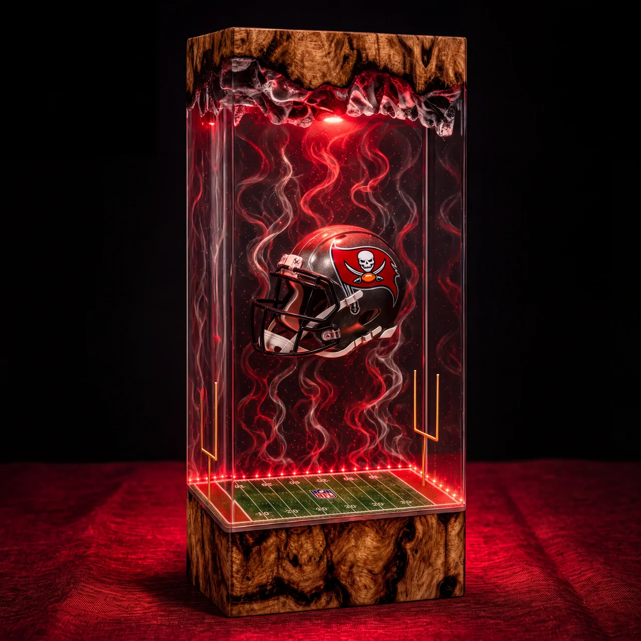 Tampa Bay Buccaneers NFL Resin Lamp