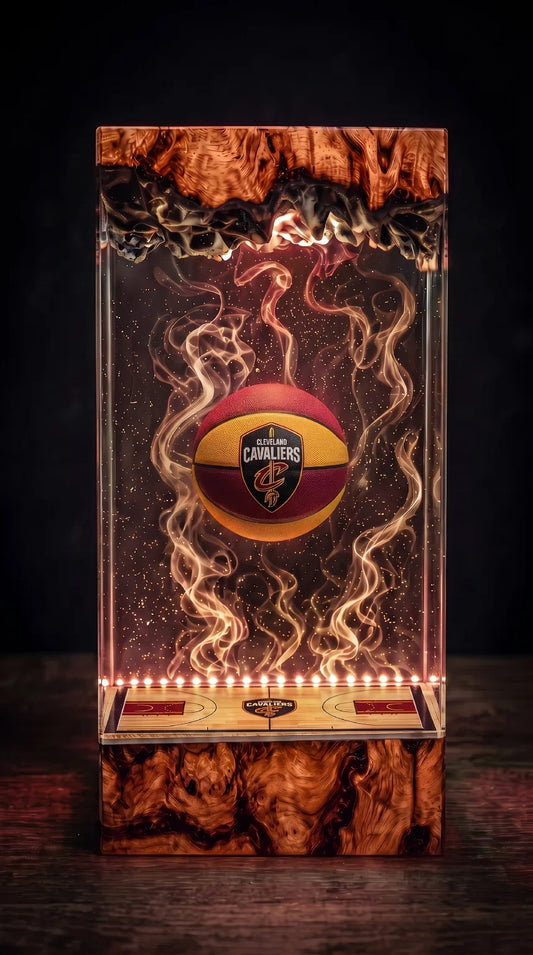Cleveland Cavaliers Resin Lamp