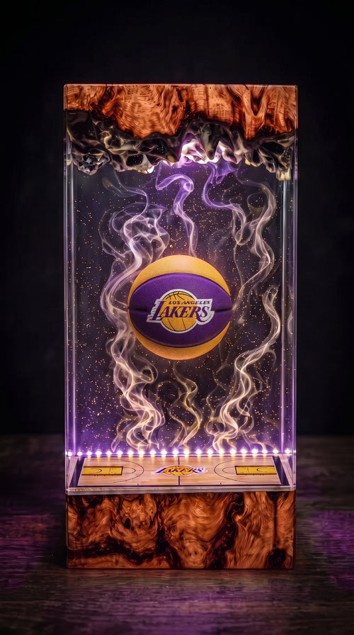 Los Angeles Lakers Resin Lamp