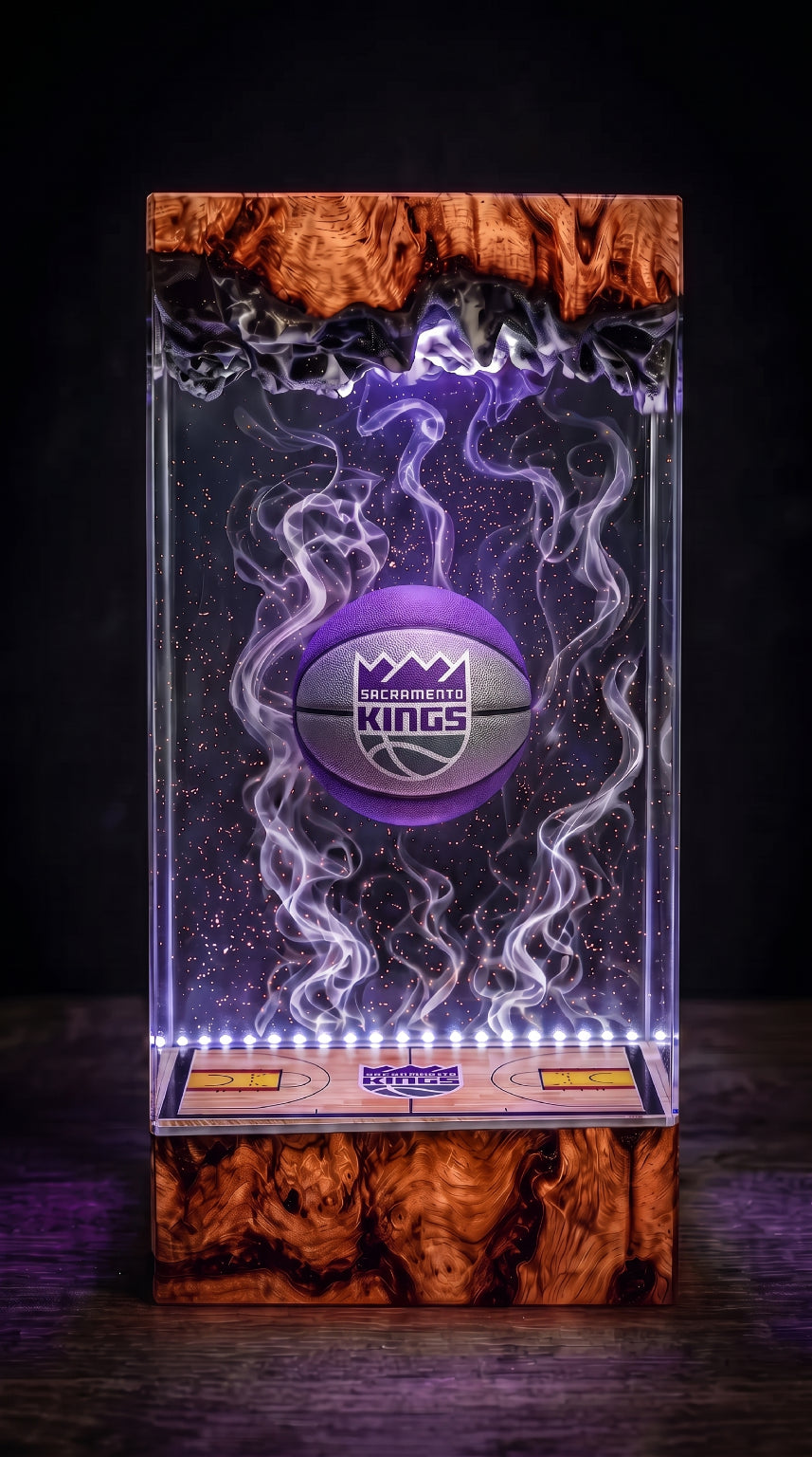 Sacramento Kings Resin Lamp
