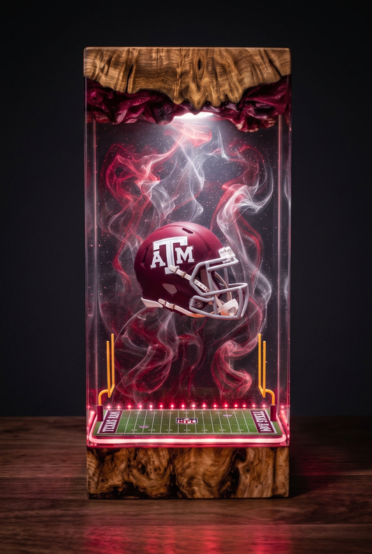 Texas A&M Aggies NCAA Resin Lamp