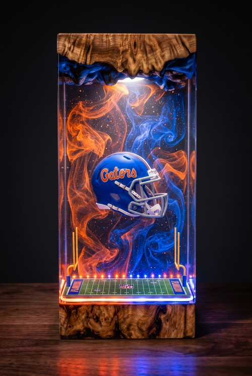 Florida Gators NCAA Resin Lamp