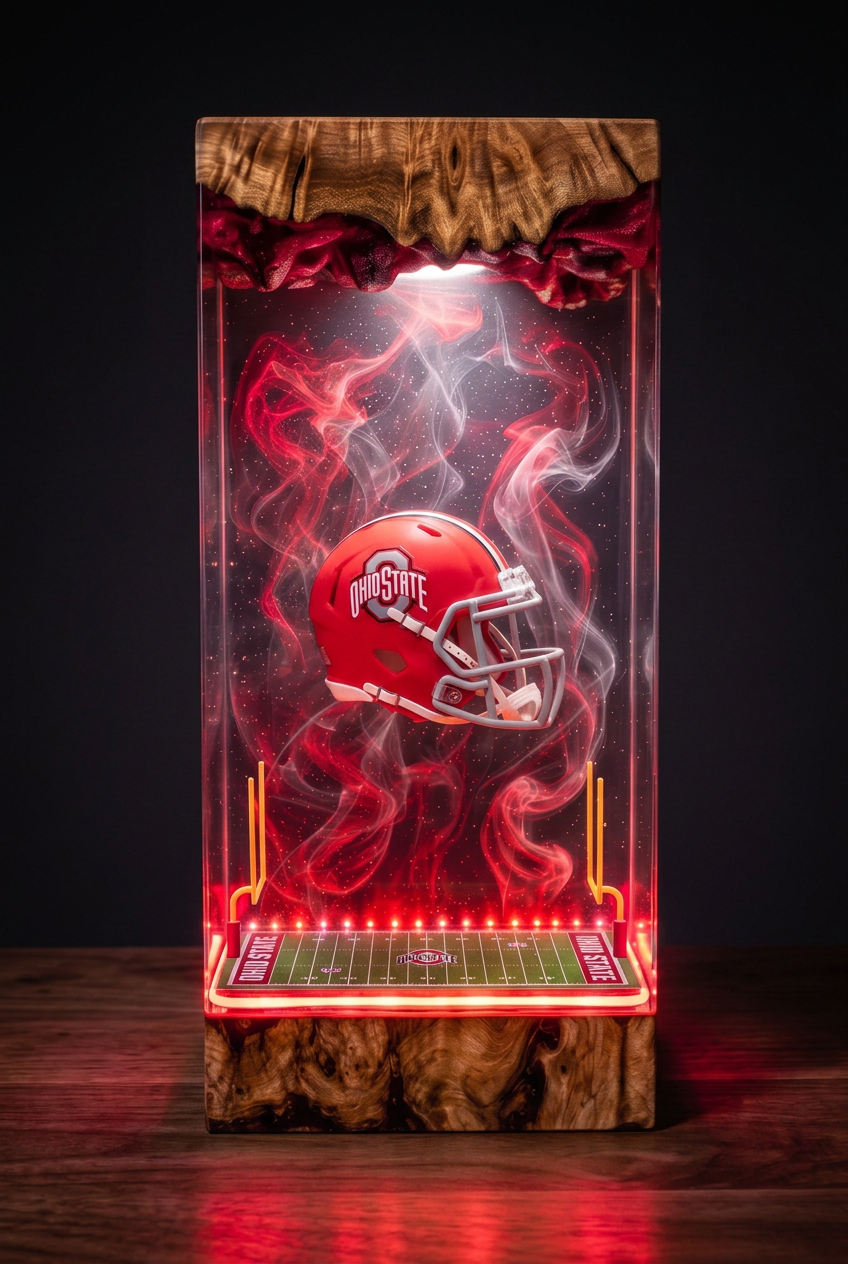 Ohio State Buckeyes NCAA Resin Lamp