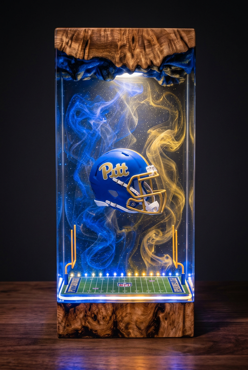 Pittsburgh Panthers NCAA Resin Lamp