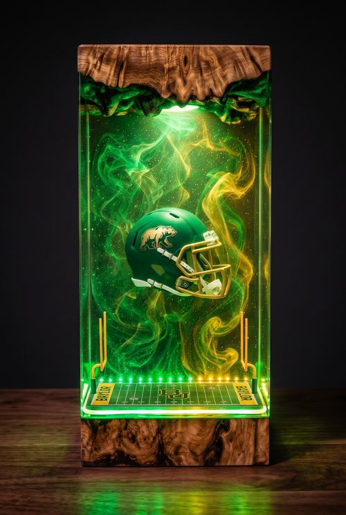 Baylor Bears NCAA Resin Lamp