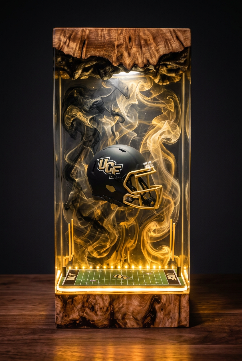 UCF Knights NCAA Resin Lamp