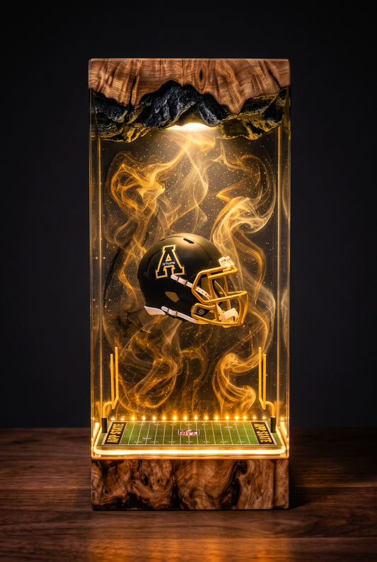 Appalachian State Mountaineers NCAA Resin Lamp
