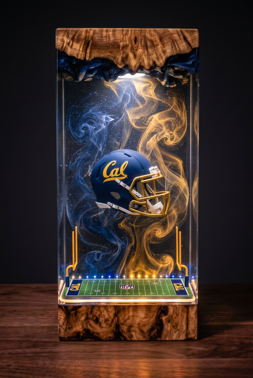 Cal Golden Bears NCAA Resin Lamp