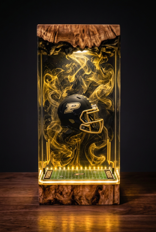 Purdue Boilermakers NCAA Resin Lamp
