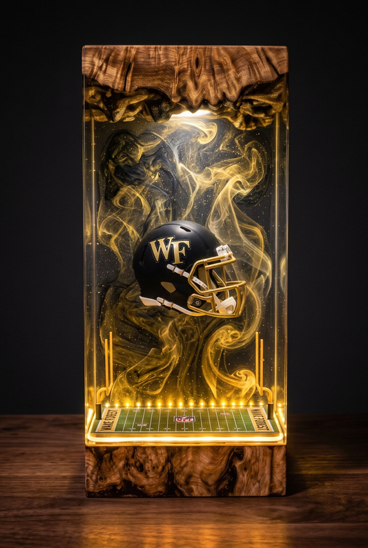 Wake Forest Demon Deacons NCAA Resin Lamp
