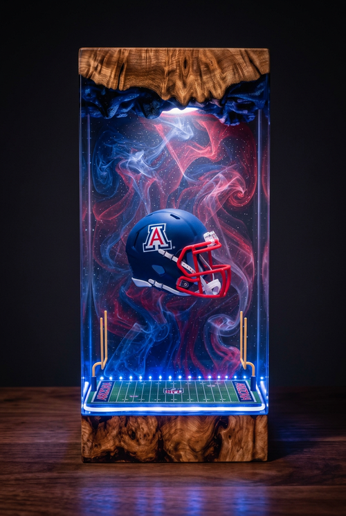 Arizona Wildcats NCAA Resin Lamp