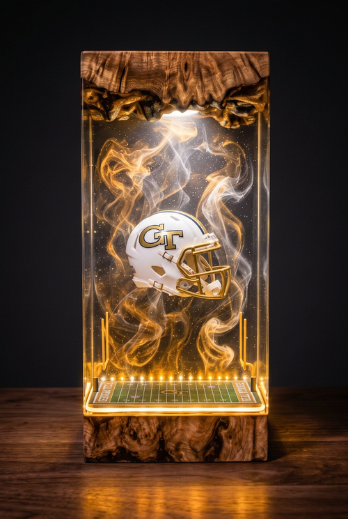 Georgia Tech Yellow Jackets NCAA Resin Lamp