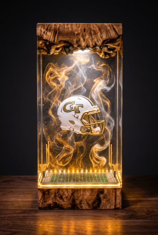 Georgia Tech Yellow Jackets NCAA Resin Lamp