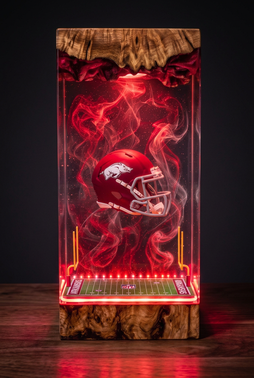 Arkansas Razorbacks NCAA Resin Lamp