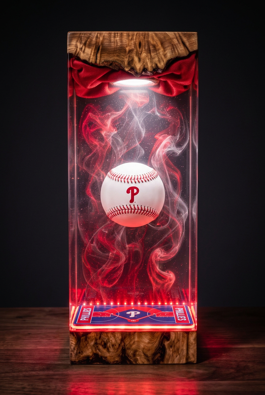 Philadelphia Phillies MLB Resin Lamp