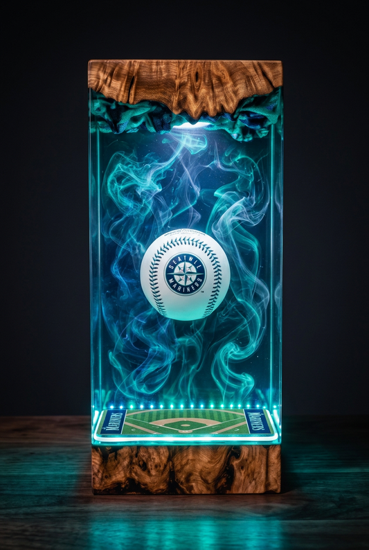 Seattle Mariners MLB Resin Lamp
