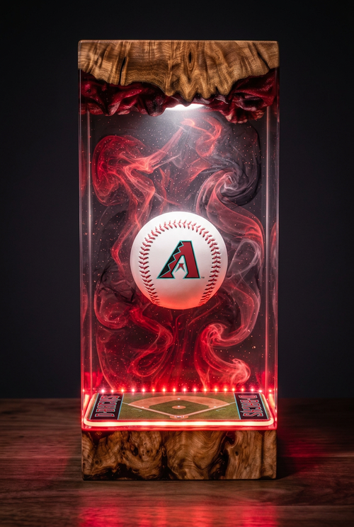 Arizona Diamondbacks MLB Resin Lamp
