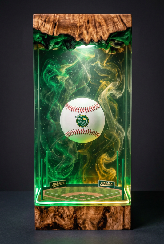 Oakland Athletics MLB Resin Lamp
