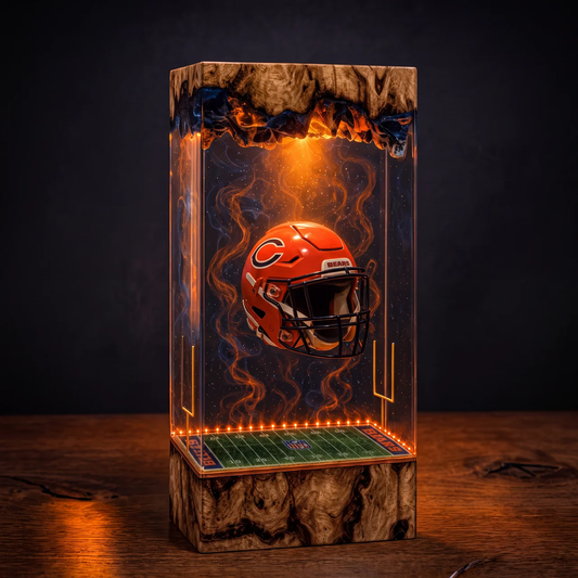 Chicago Bears NFL Resin Lamp