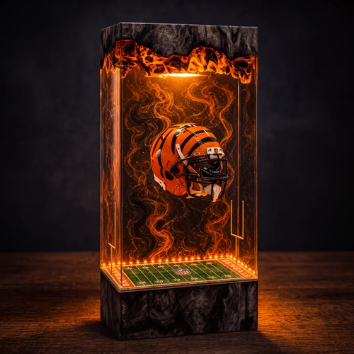 Cincinnati Bengals NFL Resin Lamp
