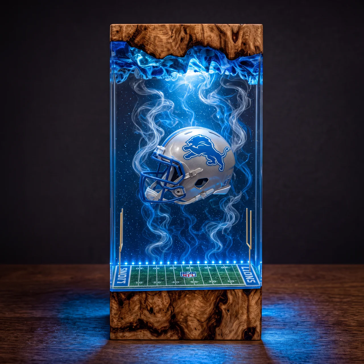 Detroit Lions NFL Resin Lamp