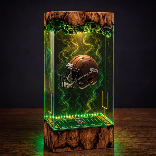 Green Bay Packers NFL Resin Lamp