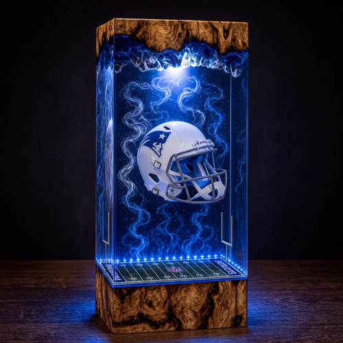 New England Patriots NFL Resin Lamp