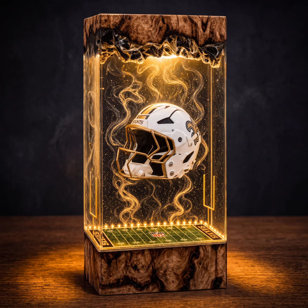 New Orleans Saints NFL Resin Lamp