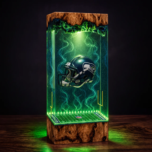 Seattle Seahawks NFL Resin Lamp