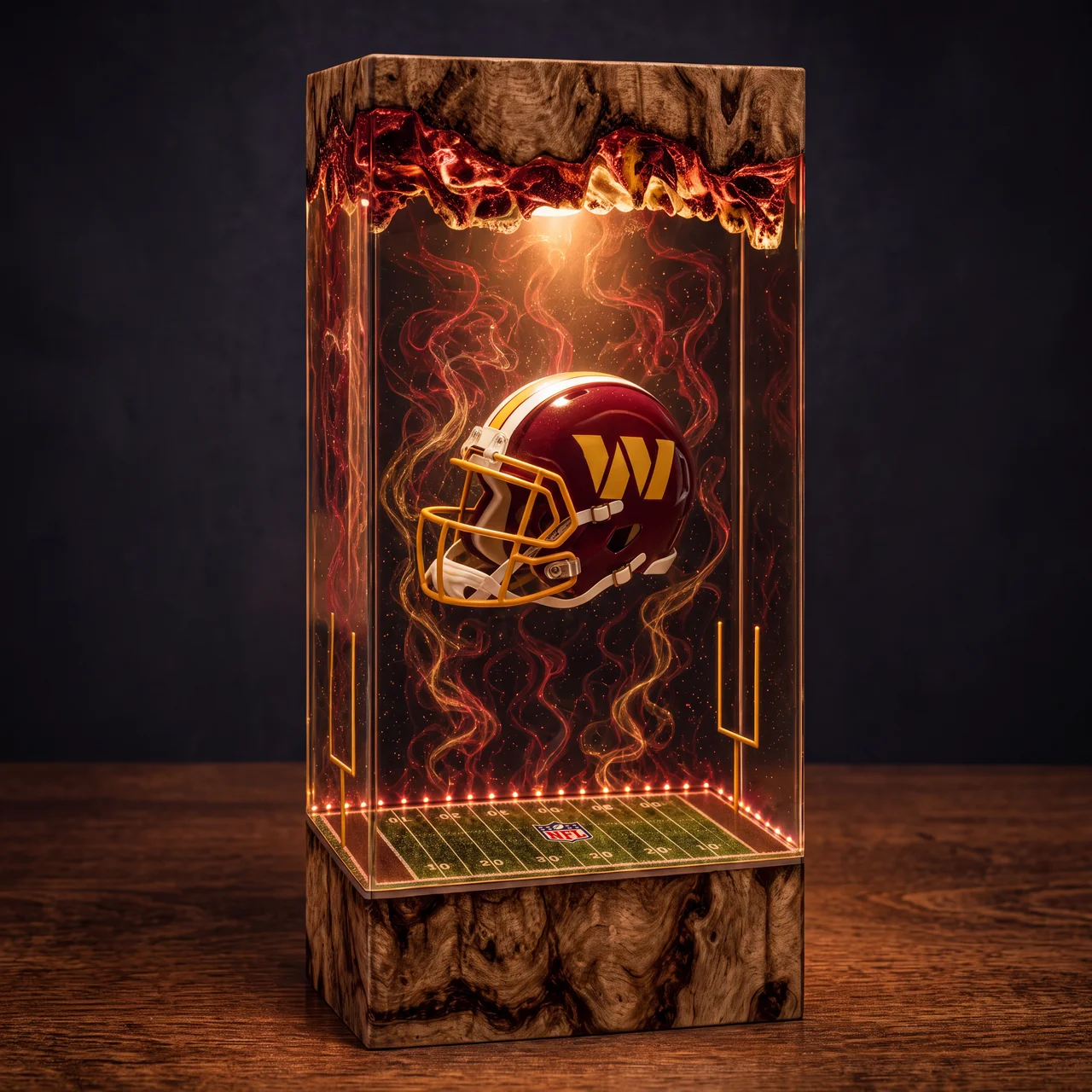 Washington Commanders NFL Resin Lamp