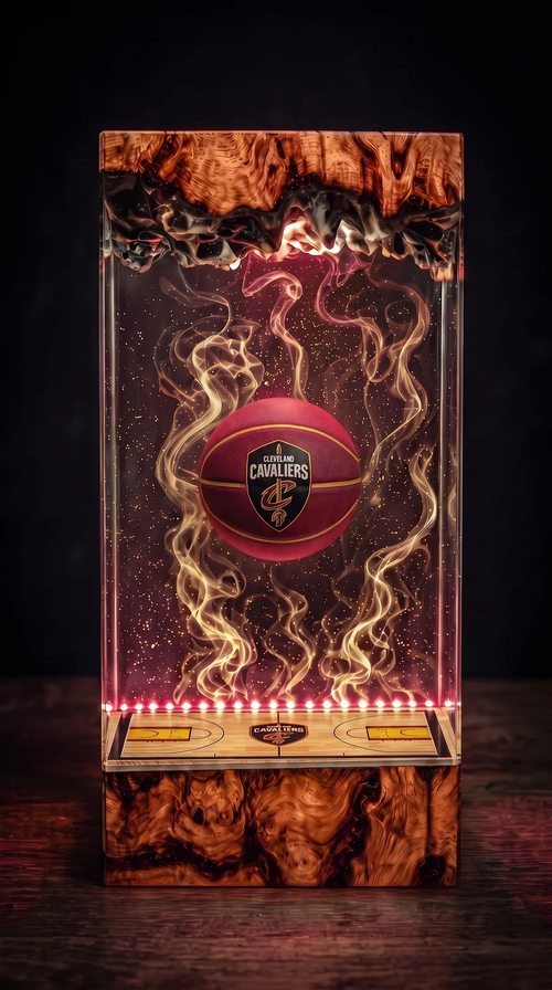 Cleveland Cavaliers NBA Resin Lamp
